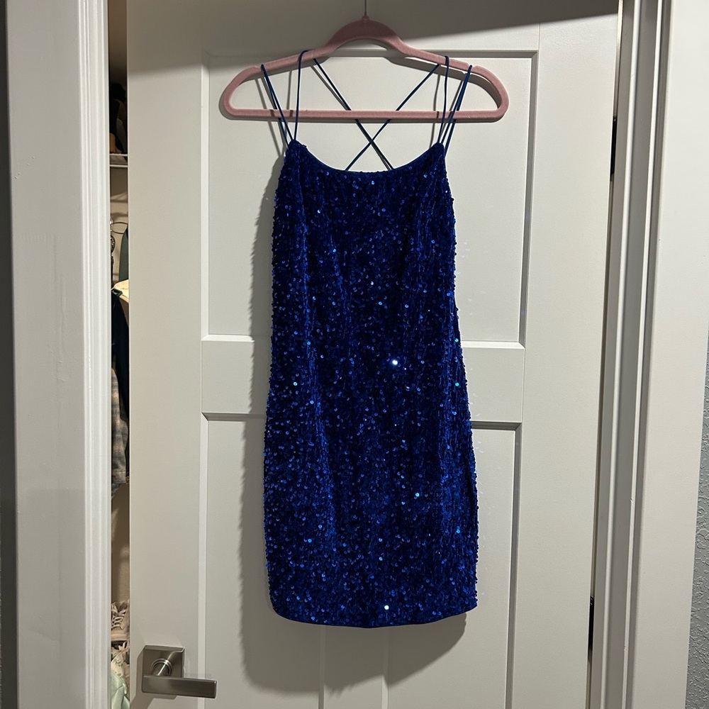 Sequin Mini Dress